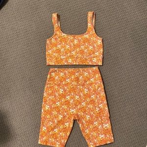 LOFT matching workout/lounge set